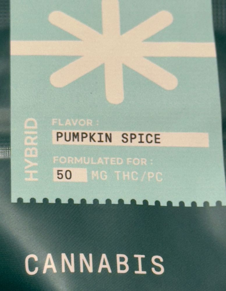 Pumpkin Spice Gummy pkg