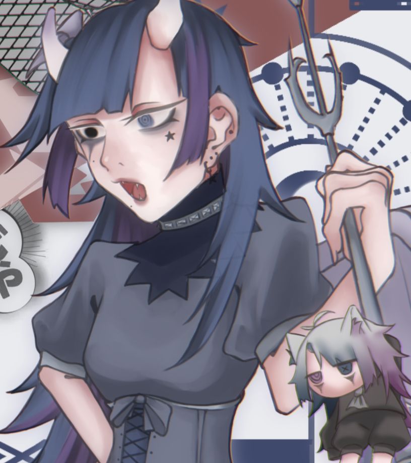 親友と合作したパロ絵