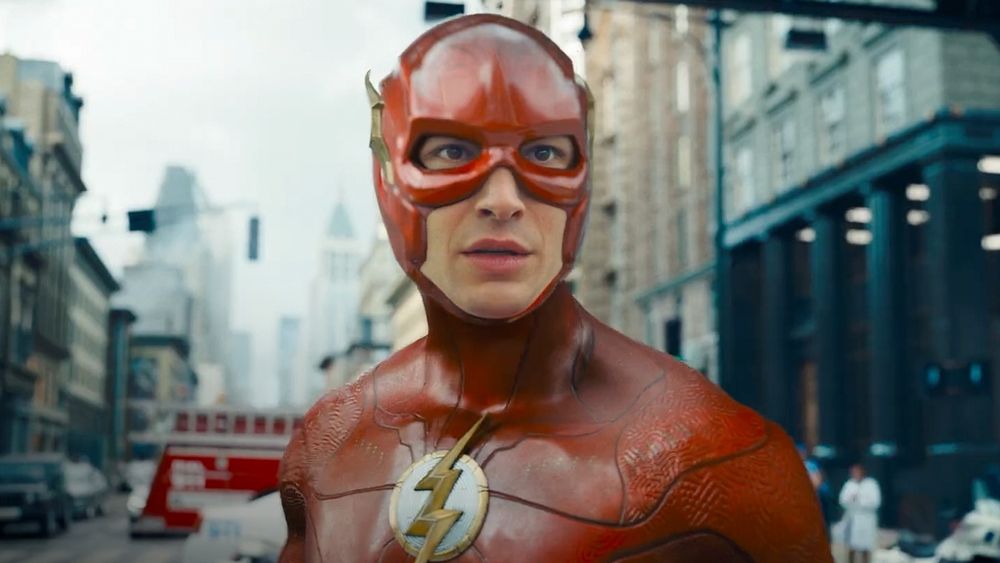 The flash from the movie.