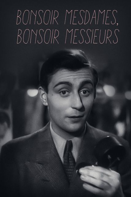 Affiche moderne de « Bonsoir Mesdames,  bonsoir Messieurs »