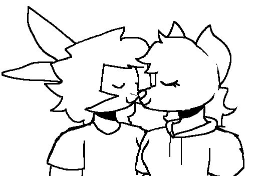 gwen and strider kissing