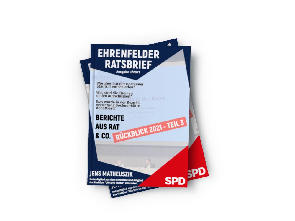 Ehrenfelder Ratsbrief (SPD Bochum-Ehrenfeld und Jens Matheuszik)