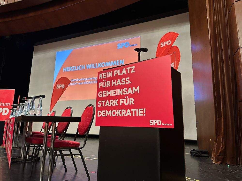 Parteitag der SPD Bochum