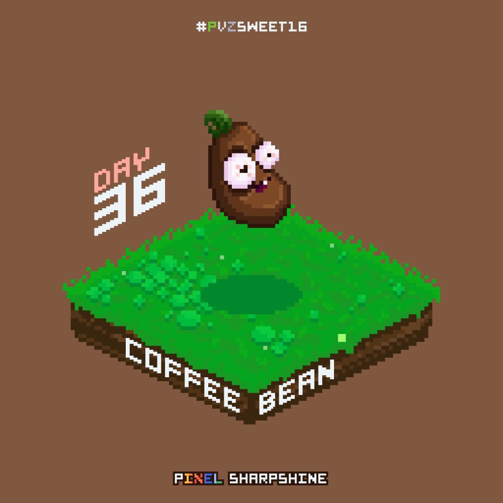 Coffee Bean from Plants vs. Zombies
