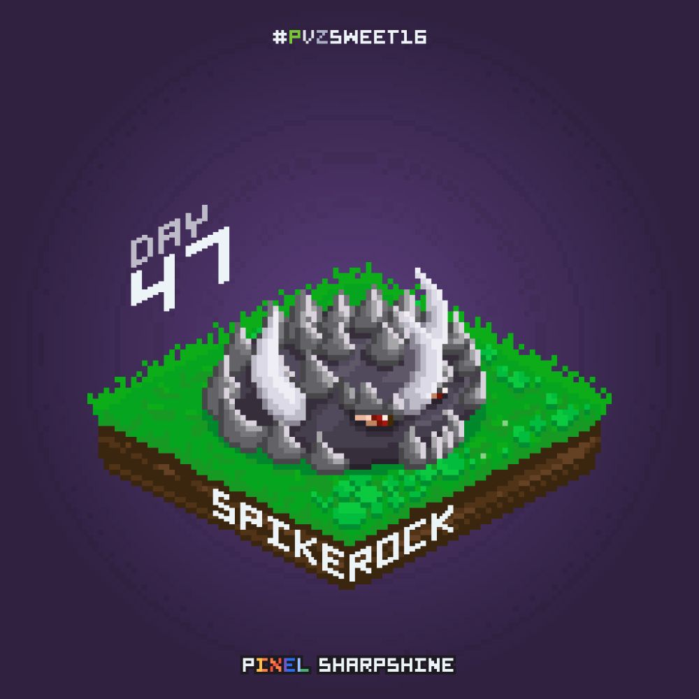 Spikerock from Plants vs. Zombies