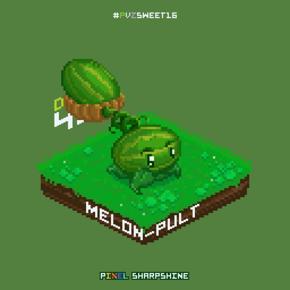 Melon-pult from Plants vs. Zombies