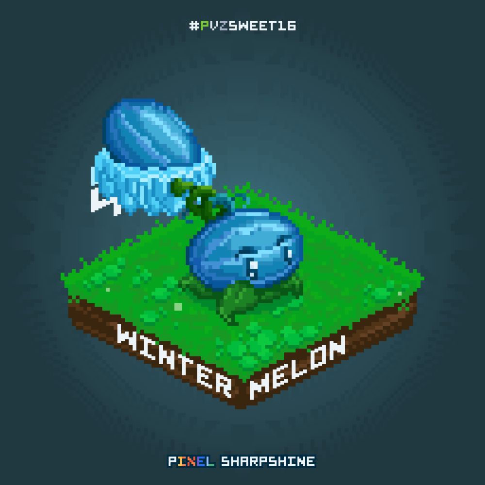 Winter Melon from Plants vs. Zombies
