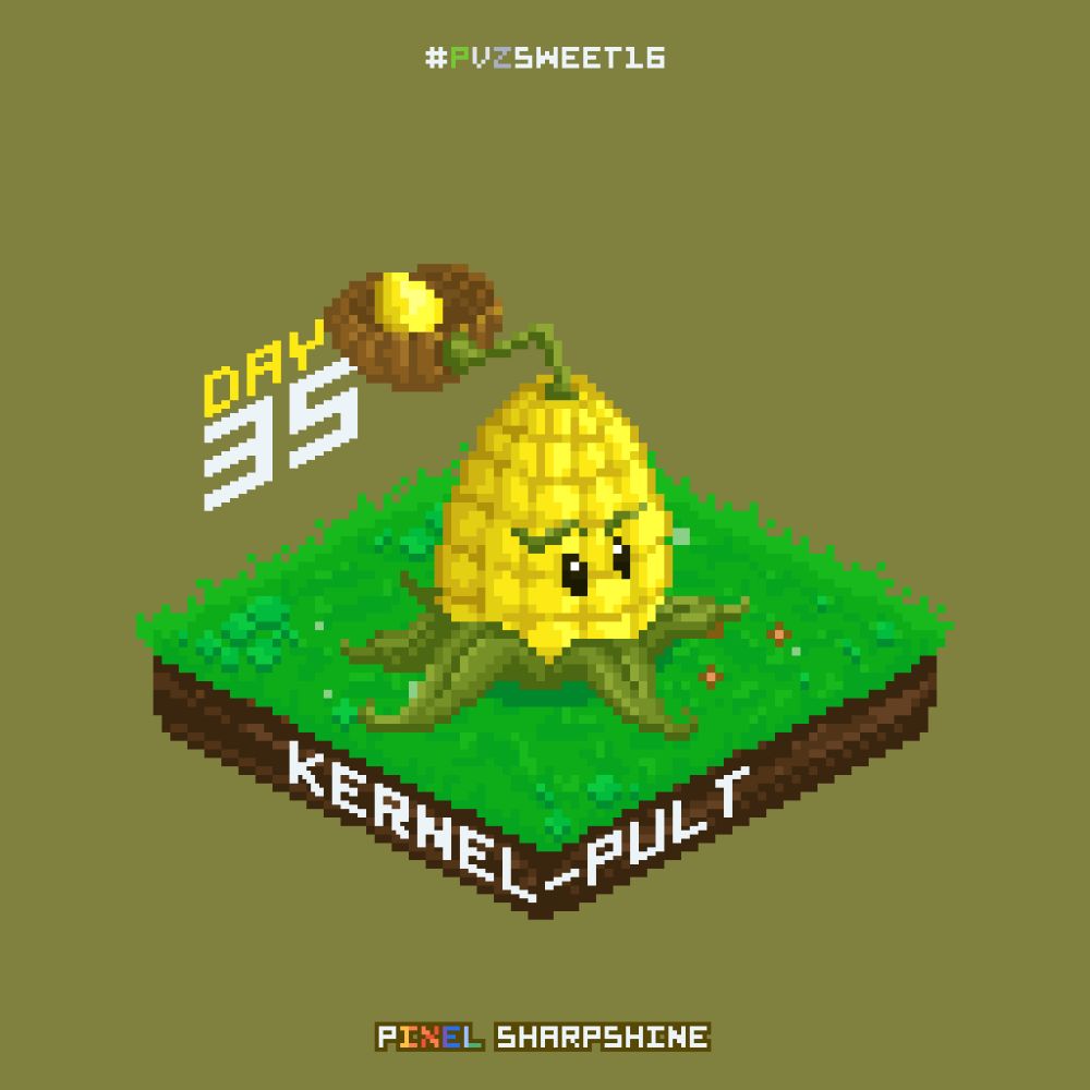 Kernel-pult from Plants vs. Zombies