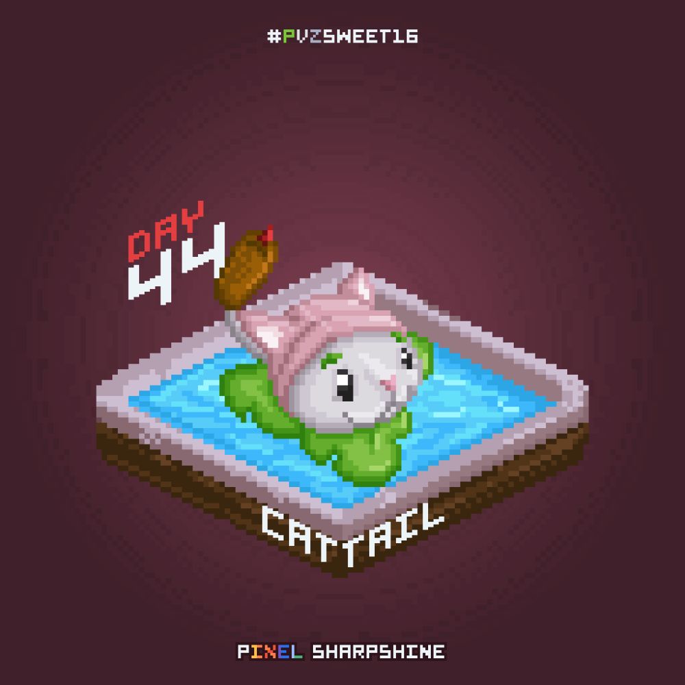 Cattail from Plants vs. Zombies