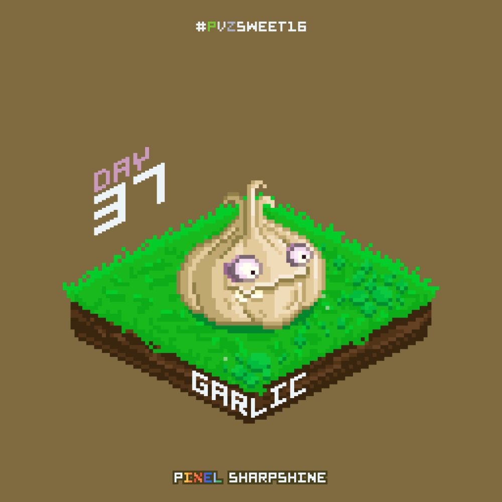 Garlic from Plants vs. Zombies