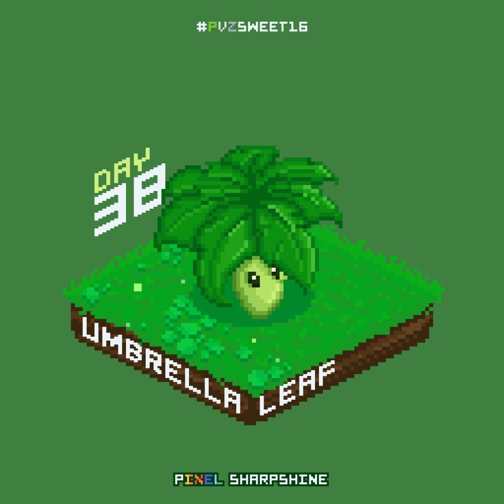 Umbrella Leaf from Plants vs. Zombies