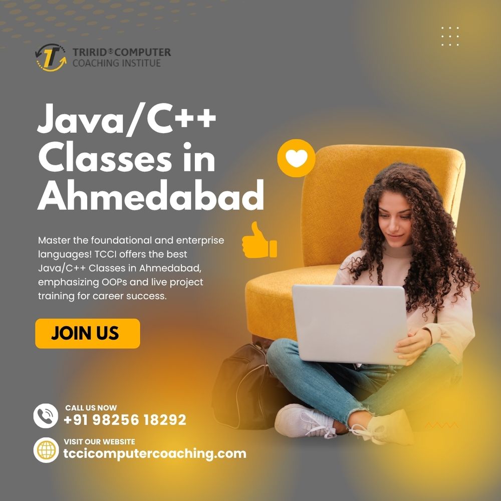 Java/C++ Classes in Ahmedabad
