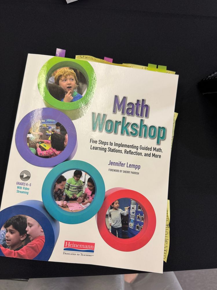Math Workshop book 