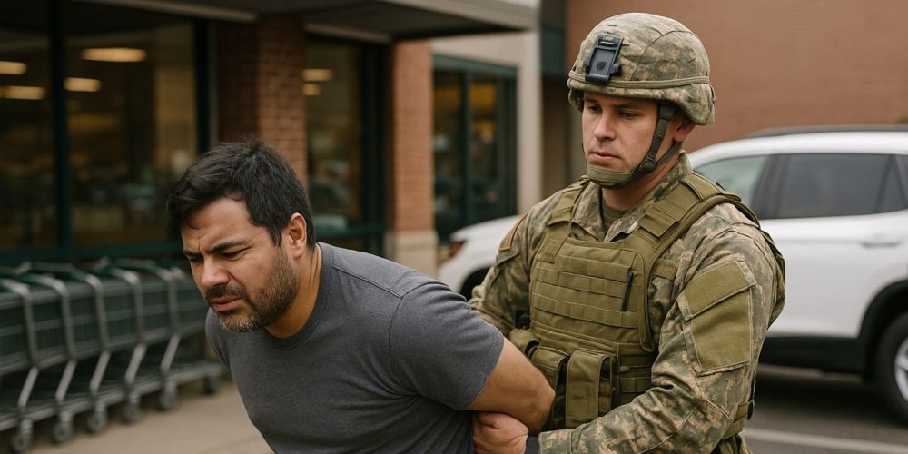 D.C. man forgets to thank Guardsman for his service while being detained