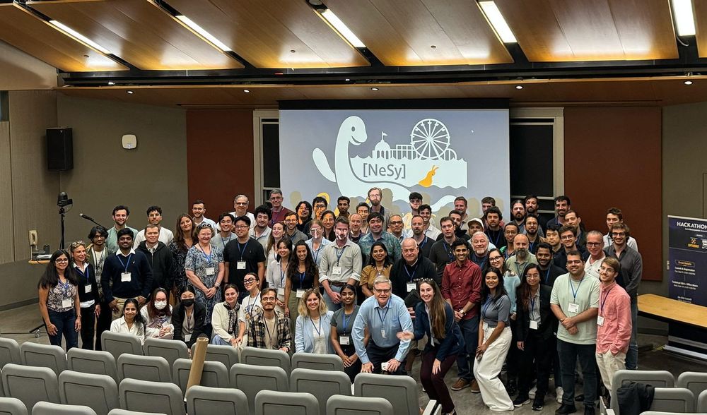 More than 90 people gathered at the NeSy conference