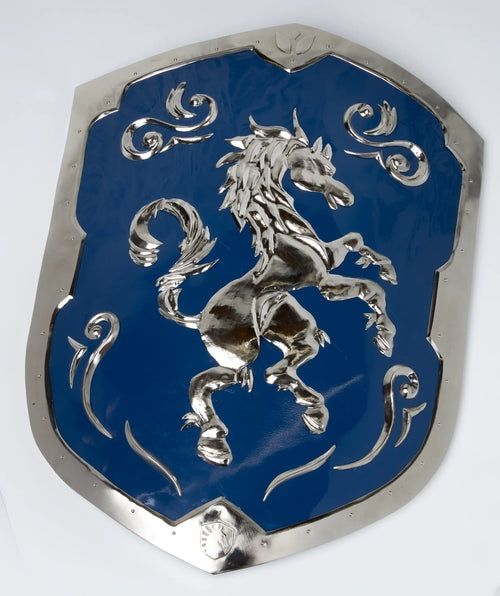 a literal metal shield, a one-of-one design made by Team Liquid and available for purchase for eight thousand five hundred dollars