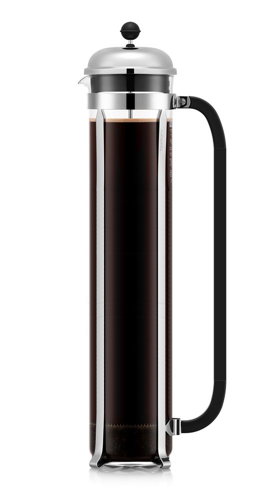 An approximately 5L French press coffee pot