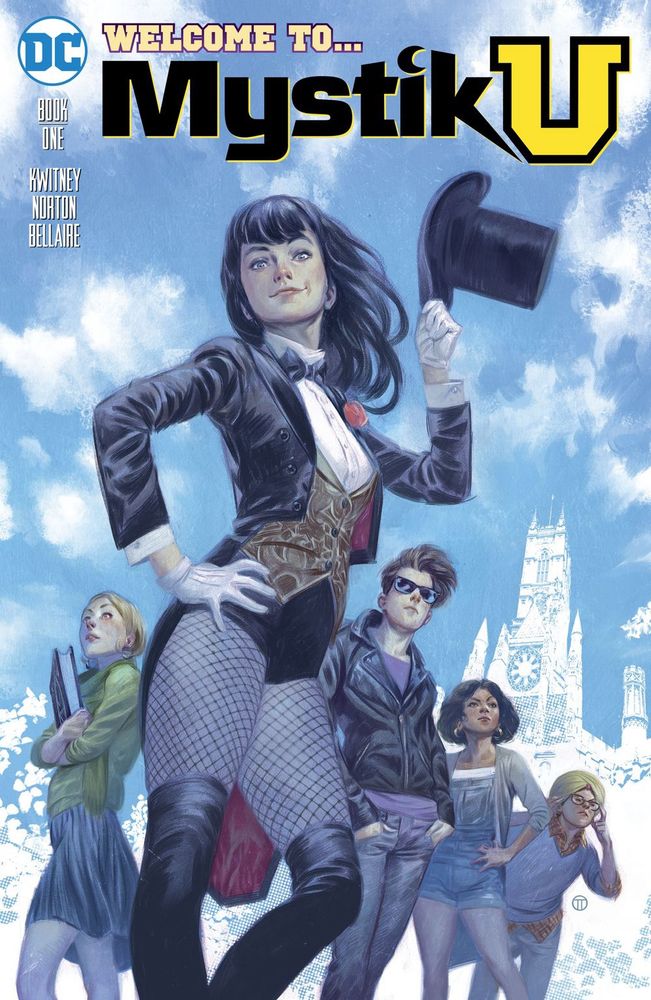Cover for Mystik U. DC’s magic universe as college students