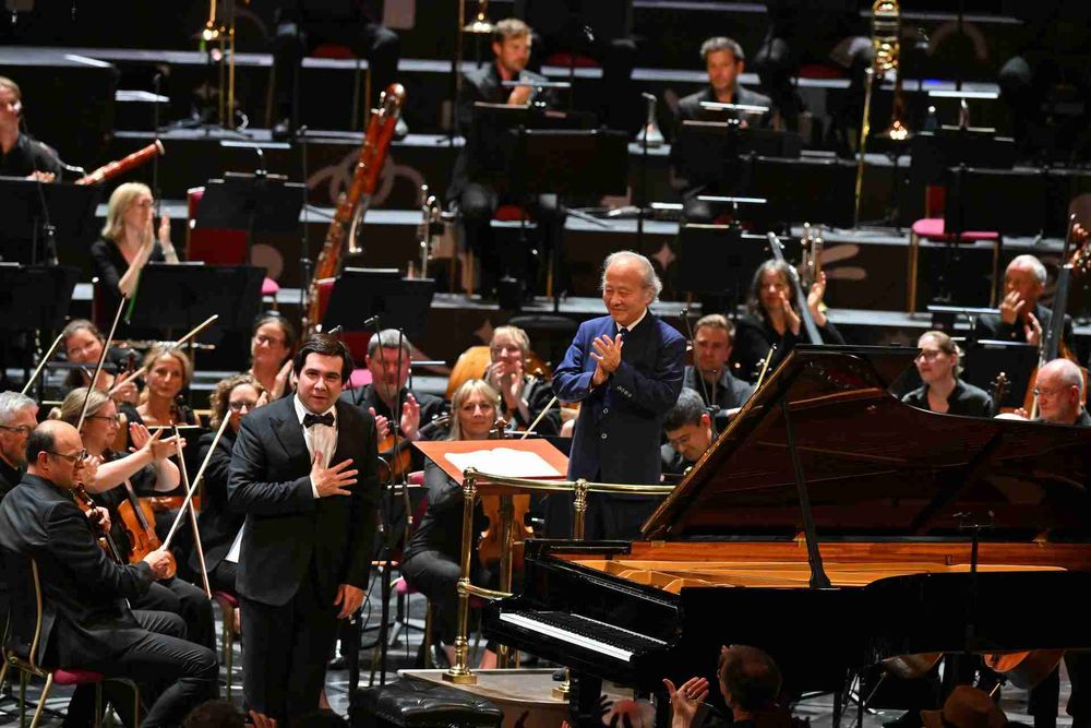 The BBC National Orchestra of Wales conducted by Tadaaki Otaka. Photo: BBC/ Mark Allan
