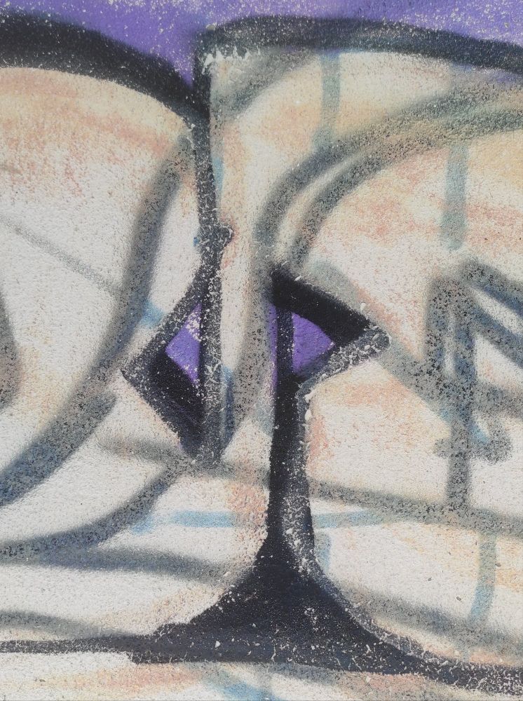 Fragmento de grafiti.
©️ Cristian Berga 