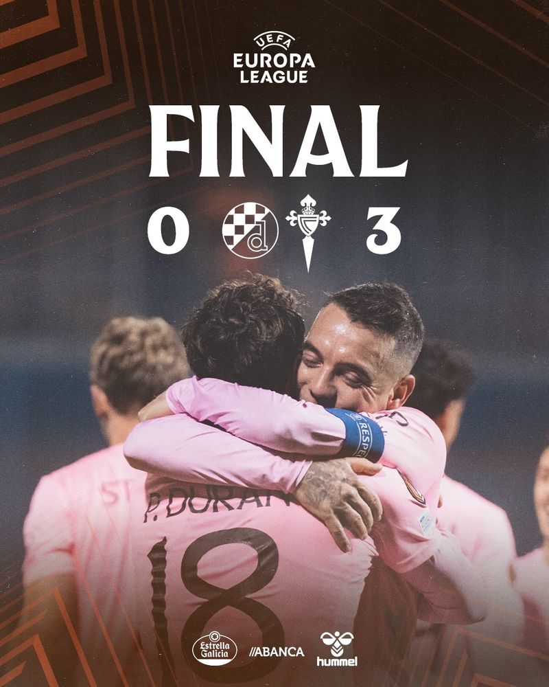 Dinamo Zagreb 0-3 Celta. 