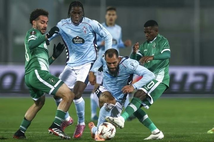 Lance del Ludogorets v Celta. 