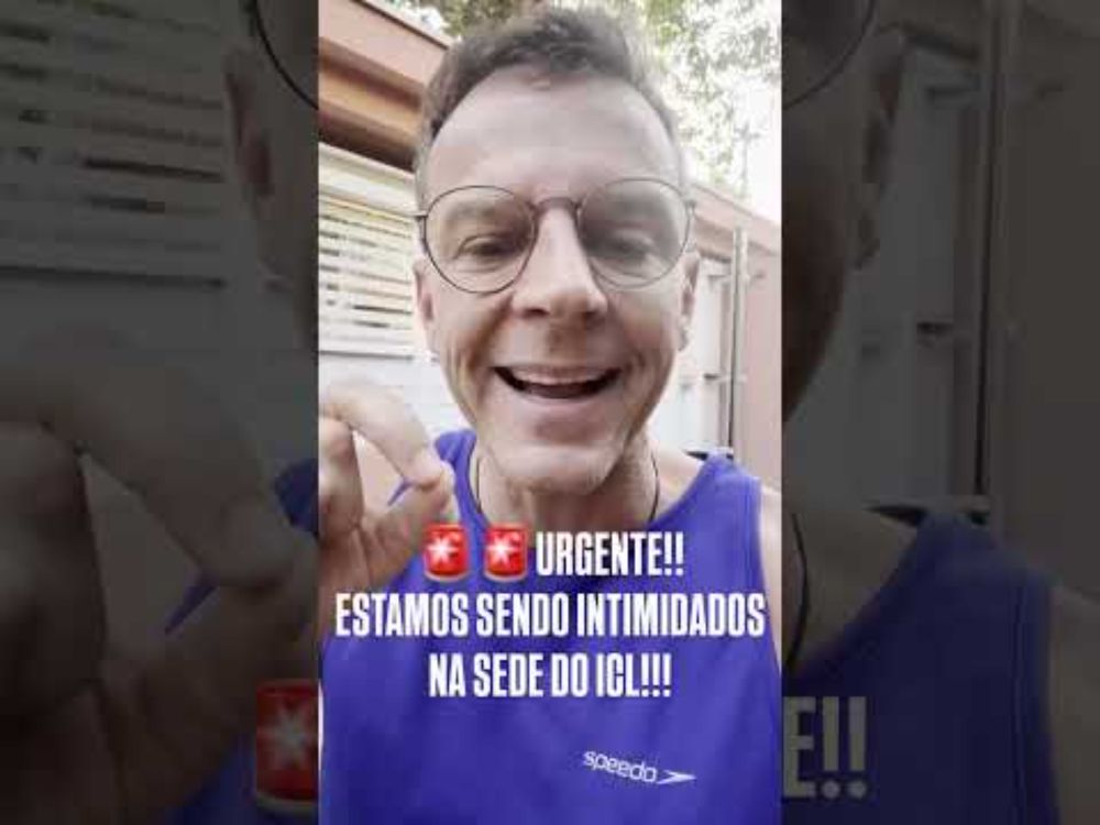 🚨  INTIMIDAÇÃO NA SEDE DO ICL