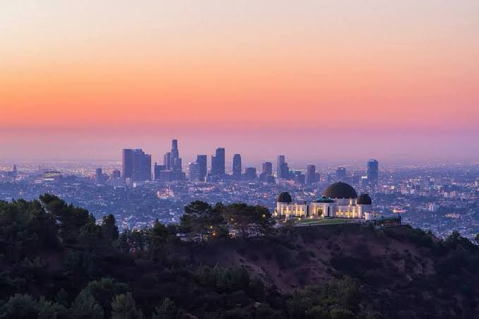 LA skyline 