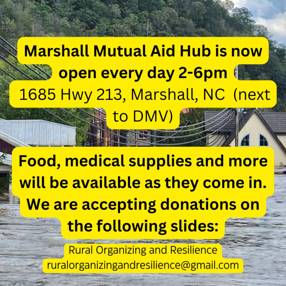 Marshall Mutual Aid Hub is Open!