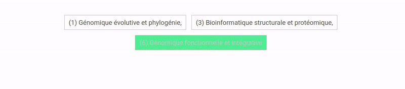 "Génomique fonctionnelle et intégrative" est le quatrième domaine tiré au sort !