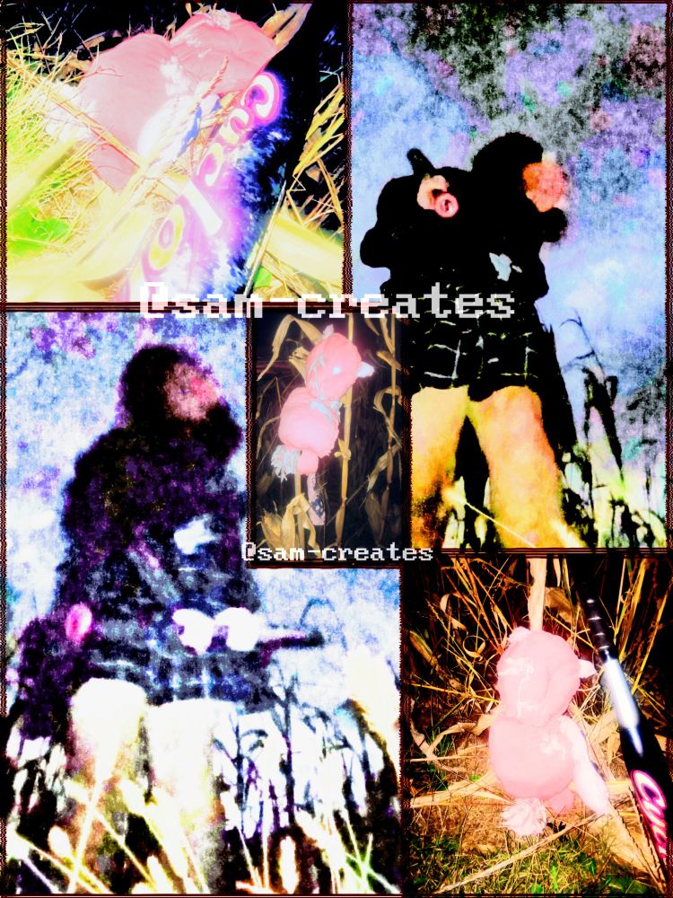 Some photos I took of me & LB dressed up for halloween