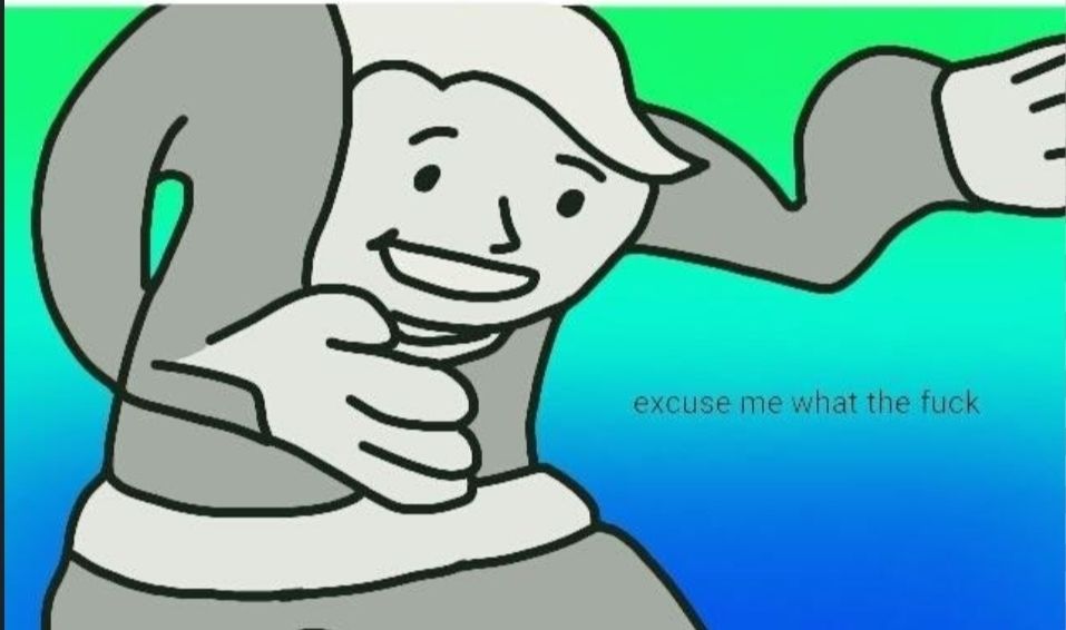 Excuse me what the fuck 