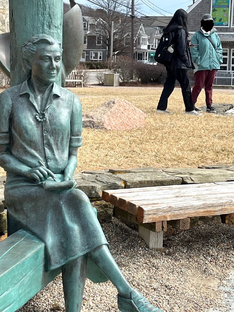 Rachel sculpture at Woods Hole MA