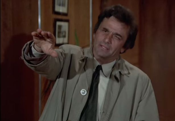Peter Falk as Columbo