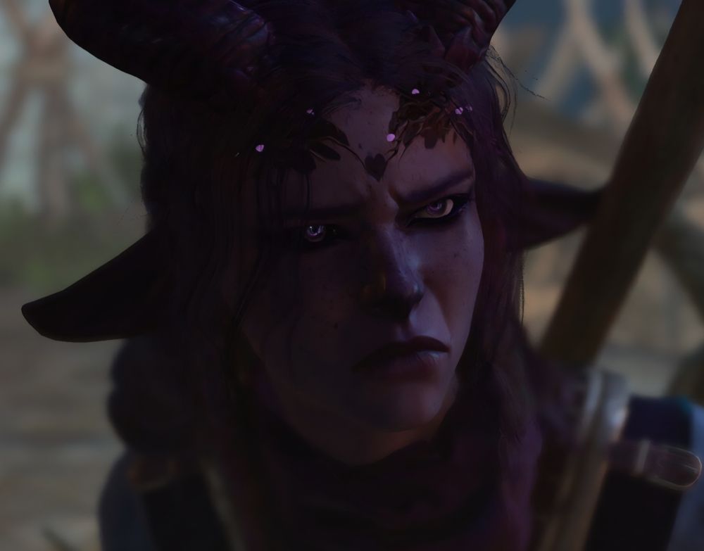 Clover's mad face for bi erasure