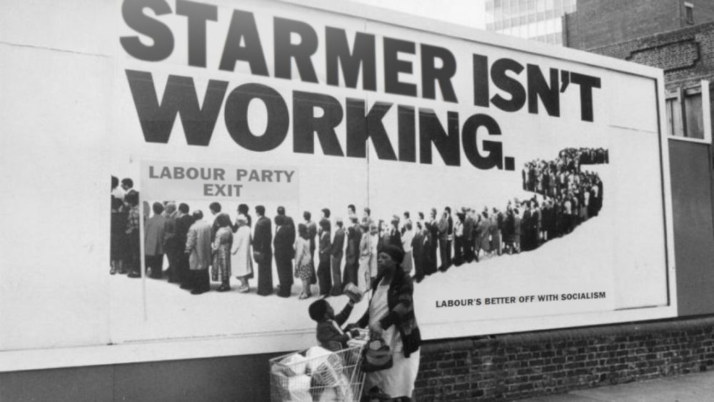 Starmer Isn't Working - sign