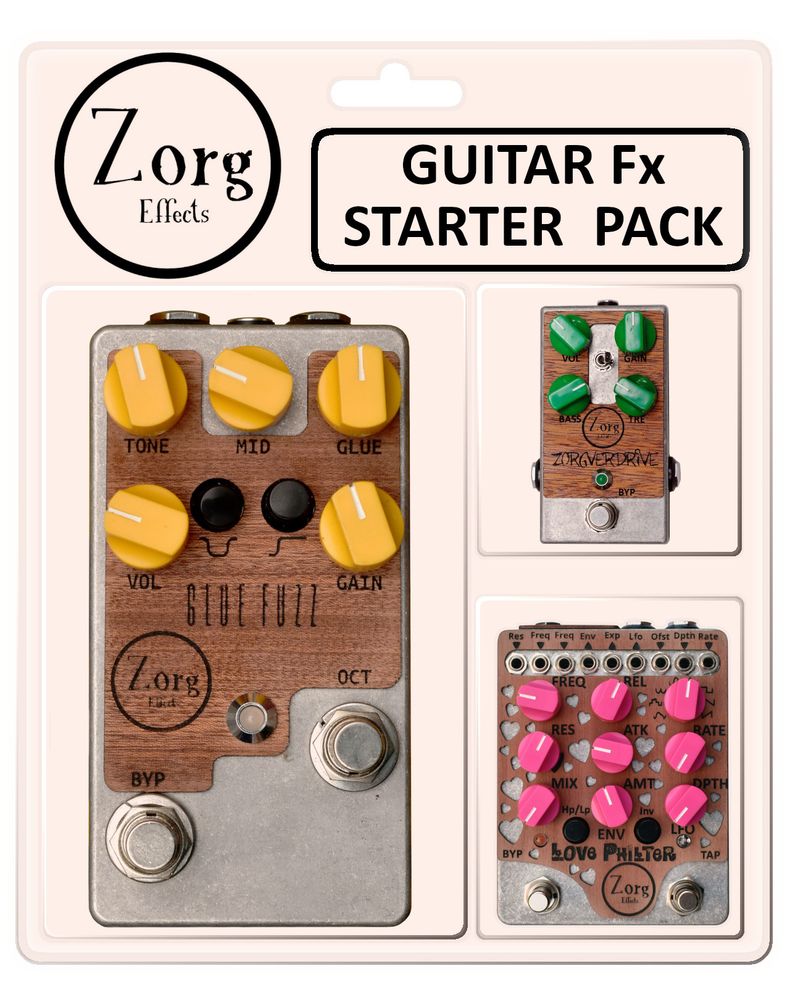 Gimp made 3 pedal starter pack.