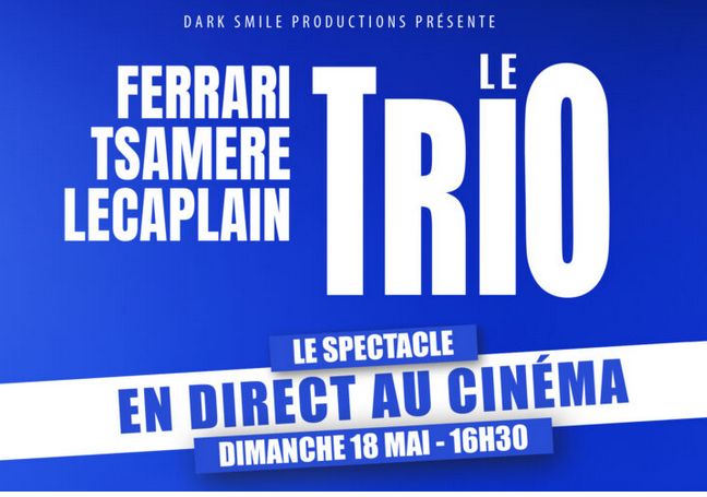 "Le spectacle en direct au cinéma. Dimanche 18 mai, 16h30"