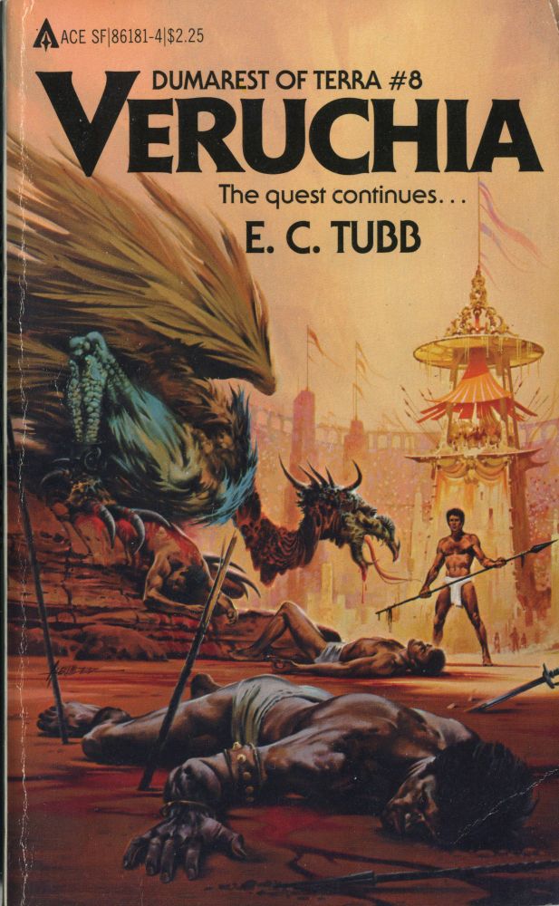 Cover of VERUCHIA Dumarest #8 by EC TUBB