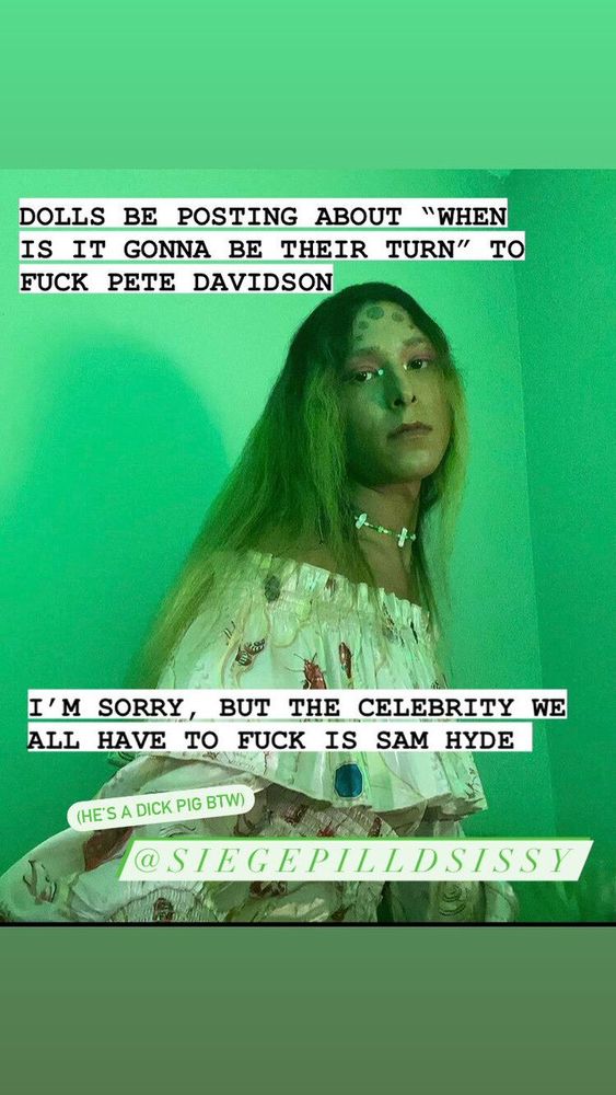dolls be posting about 'when is it gonna be their turn' to fuck pete davidson 
I'm sorry but the celebrity we all have to fuck is same hyde
model: puppies puppies