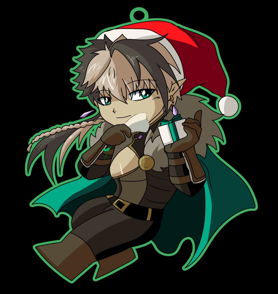Chibi Xmas Verdant Ruze