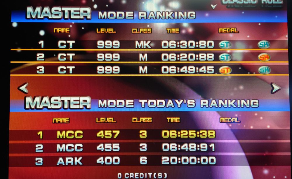 Same time on the daily leaderboard, showing it achieved class 3 at 06:25:38