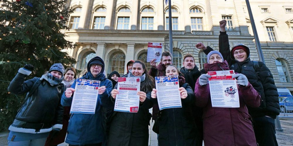 Unbefristeter Streik am Jüdischen Krankenhaus