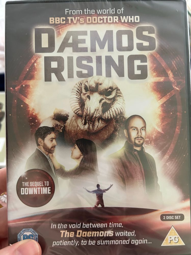 The DVD Daemos Rising.