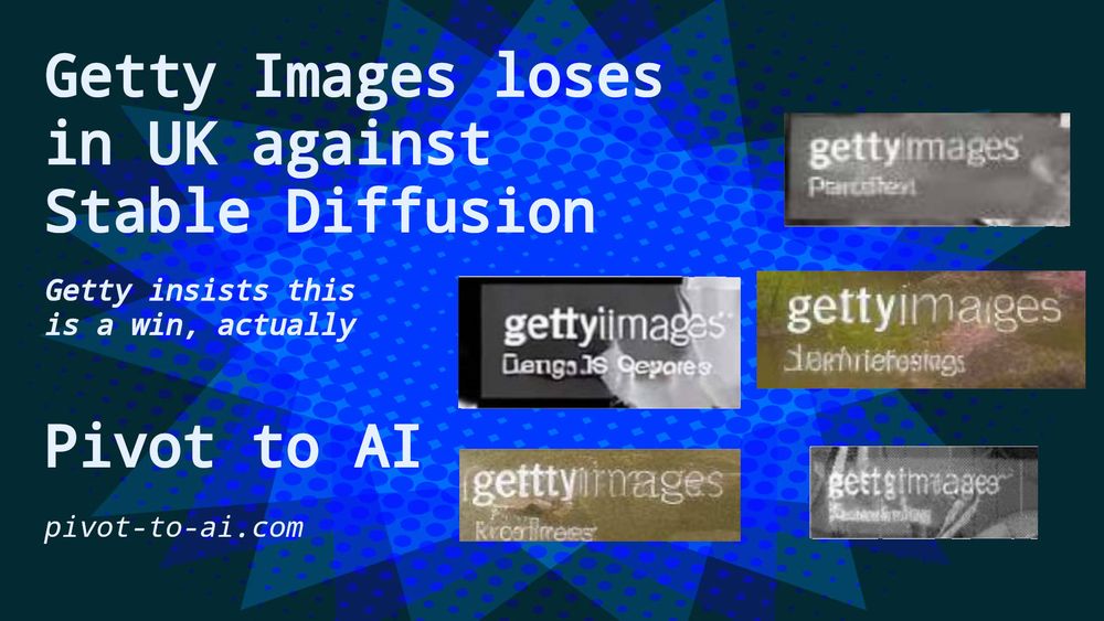 AI-mangled "Getty Images" watermarks