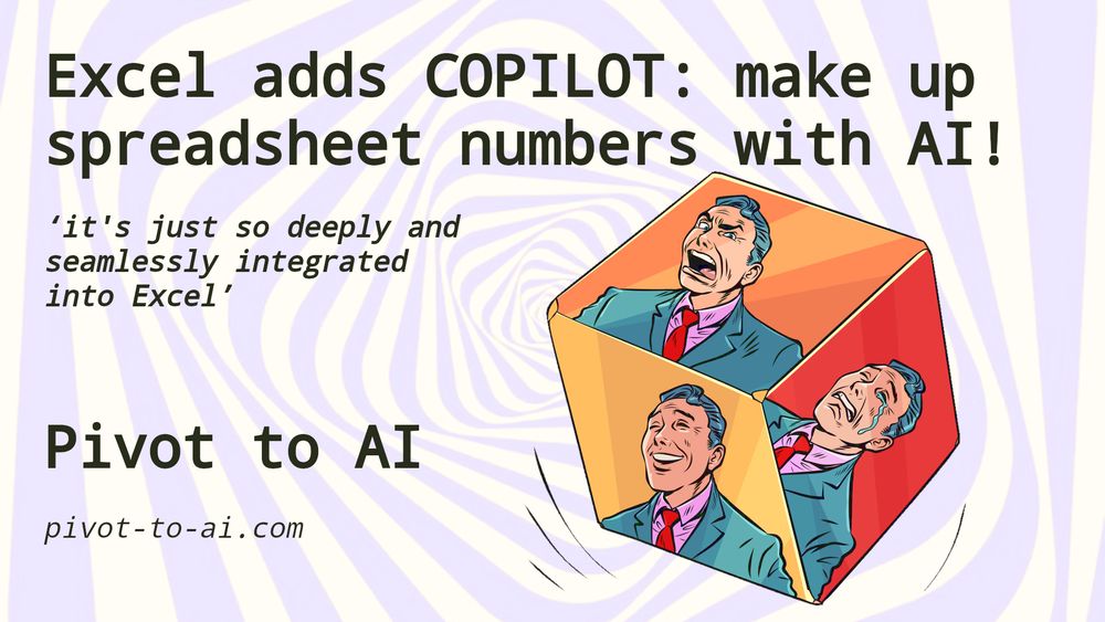 businessman on three sides of a cube with various distressed expressions, on a vertigo background