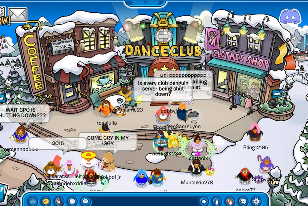 Still from Club Penguin