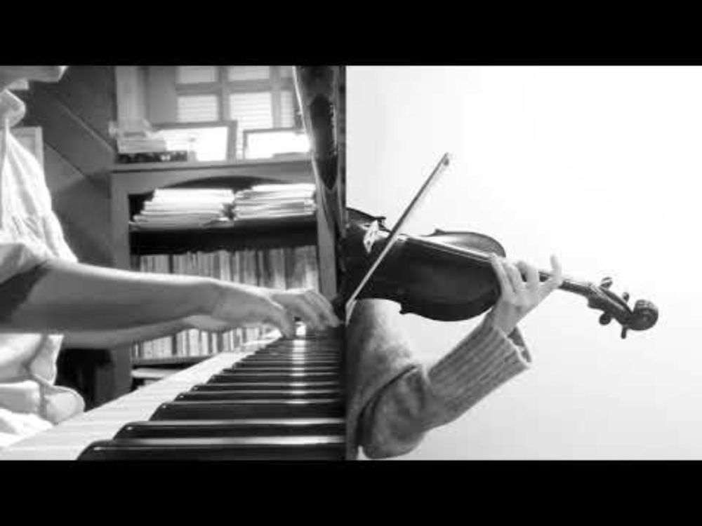 Radetzky March Op.228  (J. Strauss I) played by violin and piano duo, excerpt