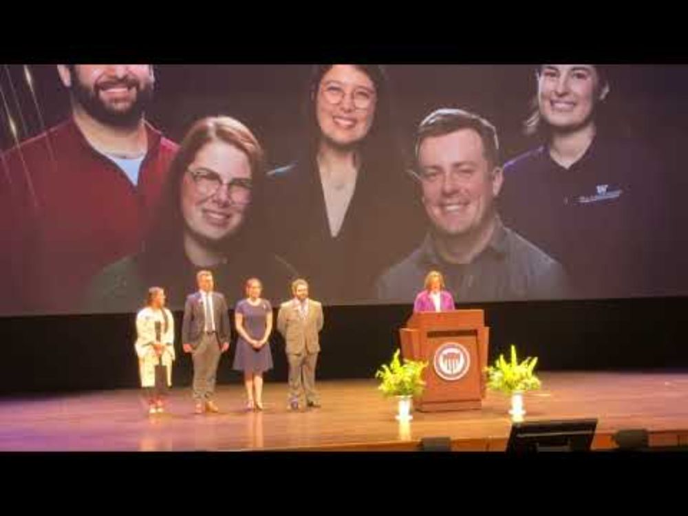 UW Distinguished Teaching Award2025