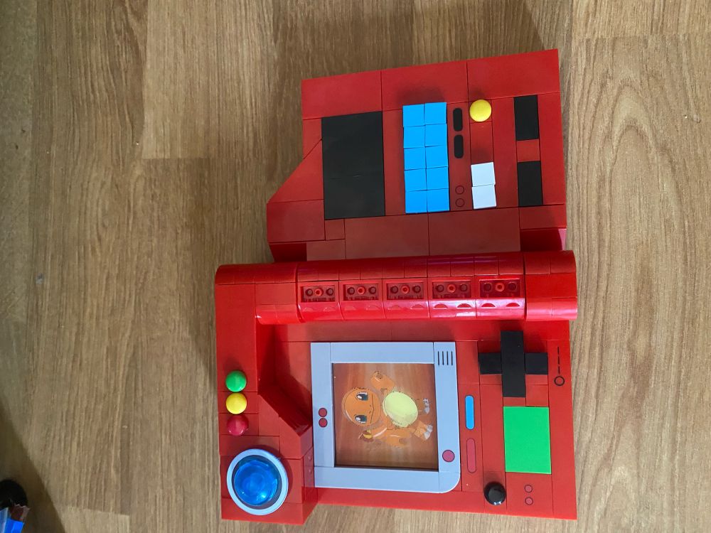 Lego Pokédex open 